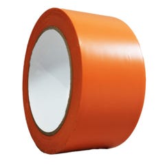 Lot de 720 Rubans adhésifs PVC orange bâtiment 50 mm x 33 m - Rouleau adhésif TECPLAST 3