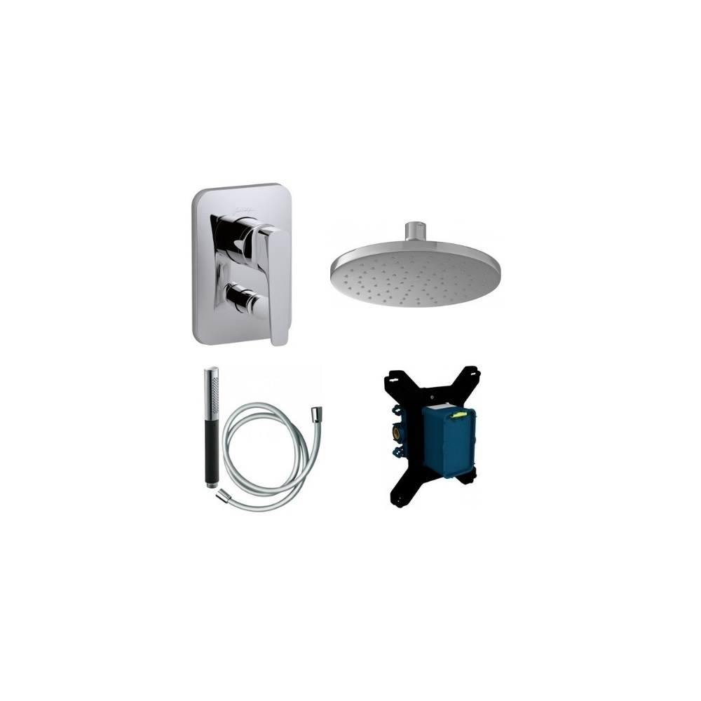 douche encastrable Jacob Delafon Aleo+ 2 sorties