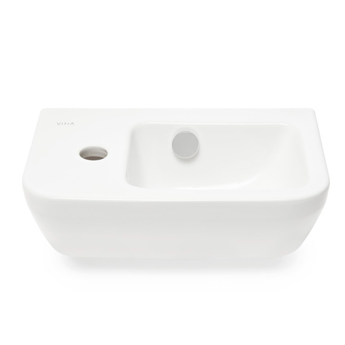 Vitra Intégra Lave-mains 37x22 cm, trou pour robinet à gauche, blanc (7090-003-0028) 1