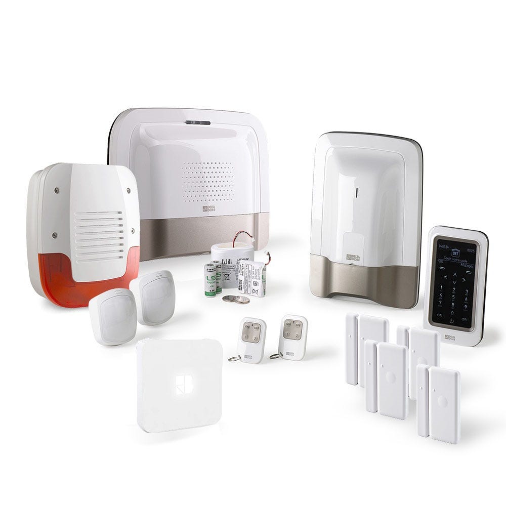 Pack alarme maison Tyxal + GSM - Kit 3 0