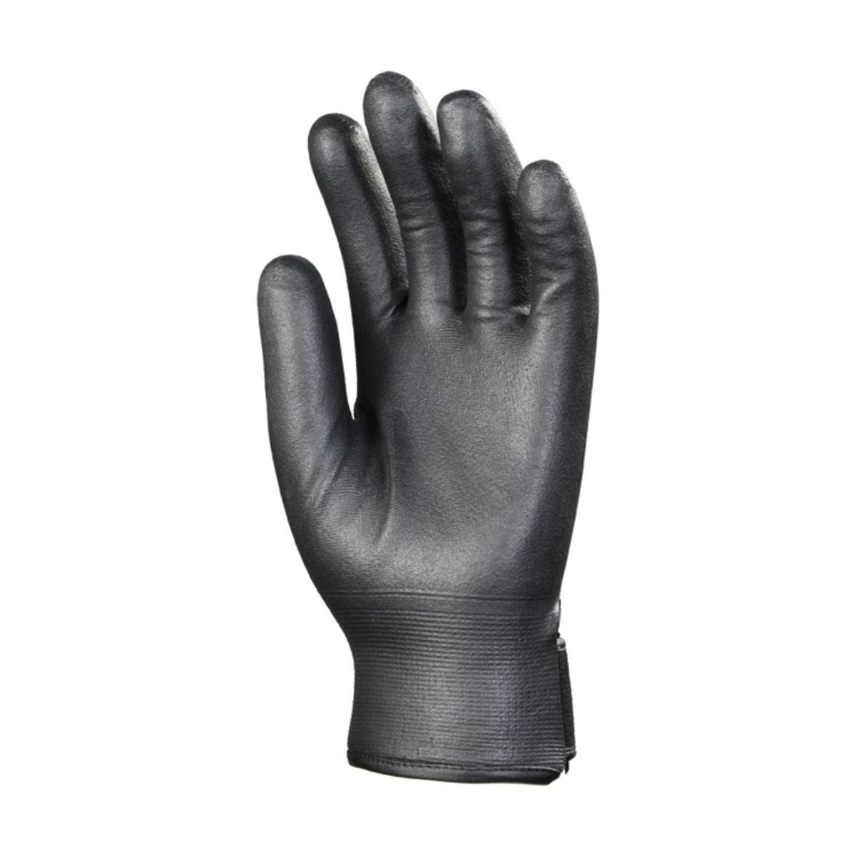 Lot de 10 gants EUROFLEECE nylon enduits mousse nitrile noir - Coverguard - Taille L-9 1