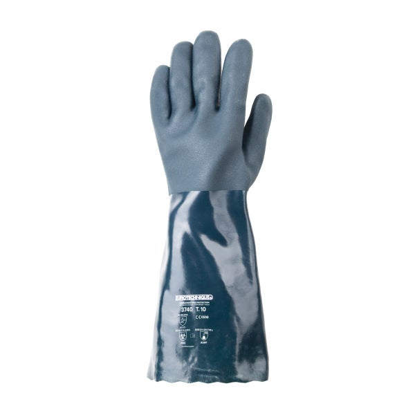 Lot de 10 paires de gants PVC vert, 40 cm - Coverguard - Taille XL-10 0