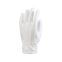Lot de 12 gants coton coupe ville, mini picots blancs - Coverguard - Taille M-8 0