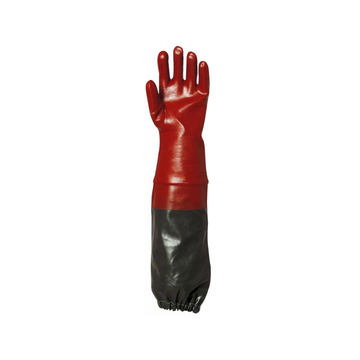 Lot de 6 paires de gants PVC rouge enduit 65 cm Actifresh - COVERGUARD - Taille L-9 0