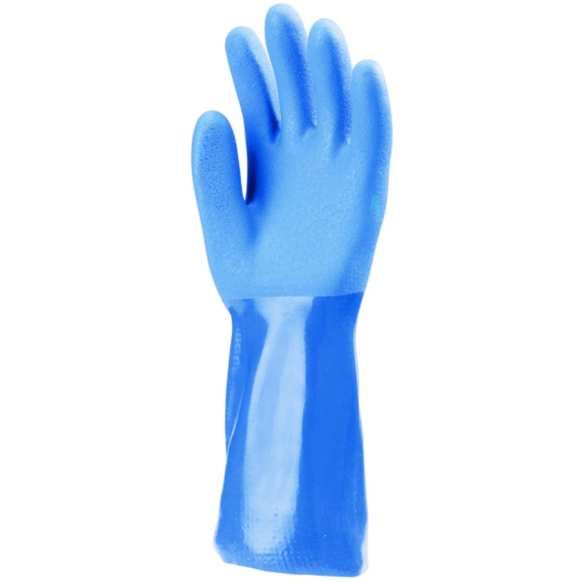Lot de 10 paires de gants PVC bleu 35cm, Actifresh, chimique - COVERGUARD - Taille XL-10 1