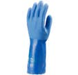 Lot de 10 paires de gants PVC bleu 35cm, Actifresh, chimique - COVERGUARD - Taille XL-10
