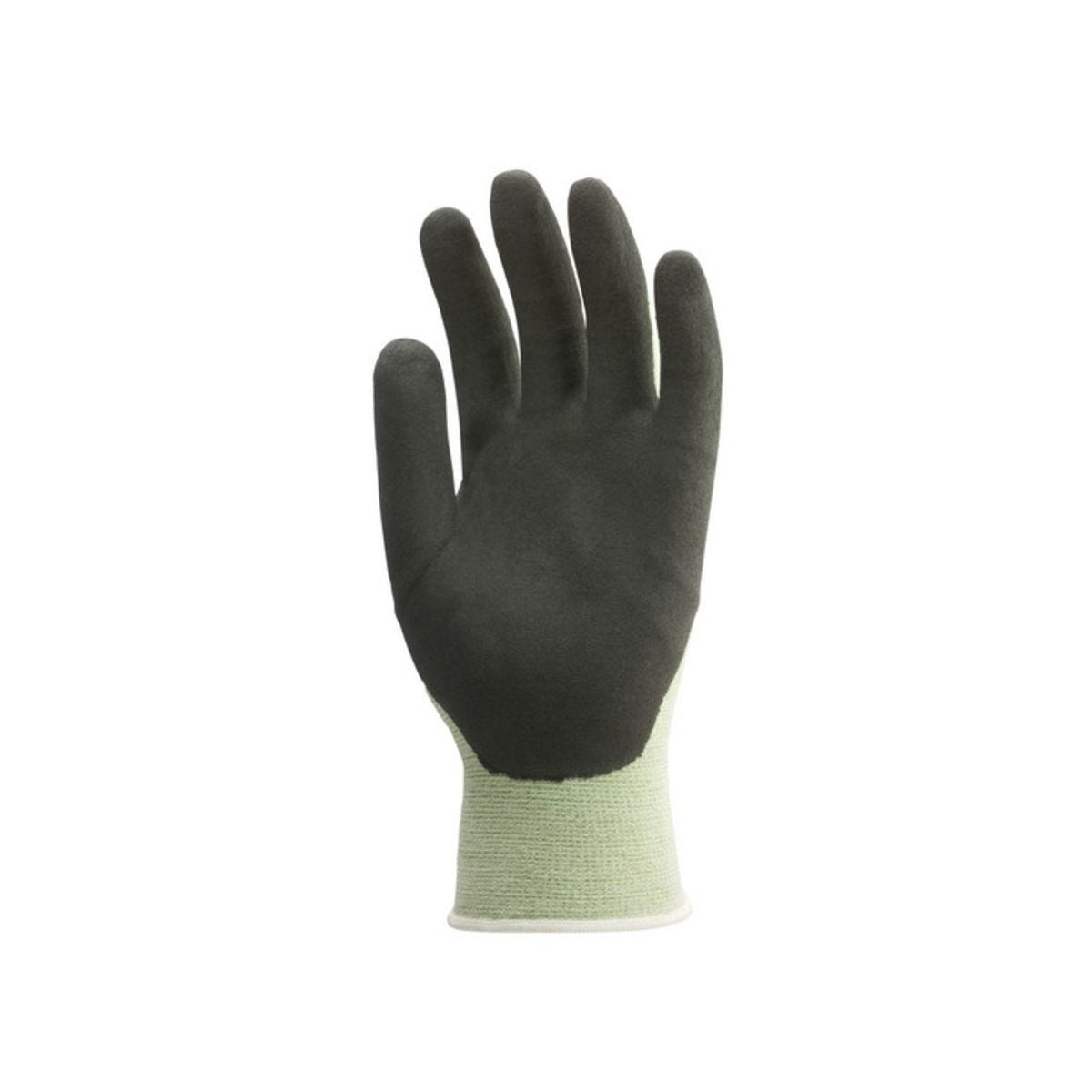 Lot de 10 paires de gants EUROBAMBOU Nyl/Spdex paume end. NFT noir - COVERGUARD - Taille M-8 1