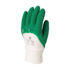 Gants latex crépé vert qualité supérieure - COVERGUARD - Taille S-7