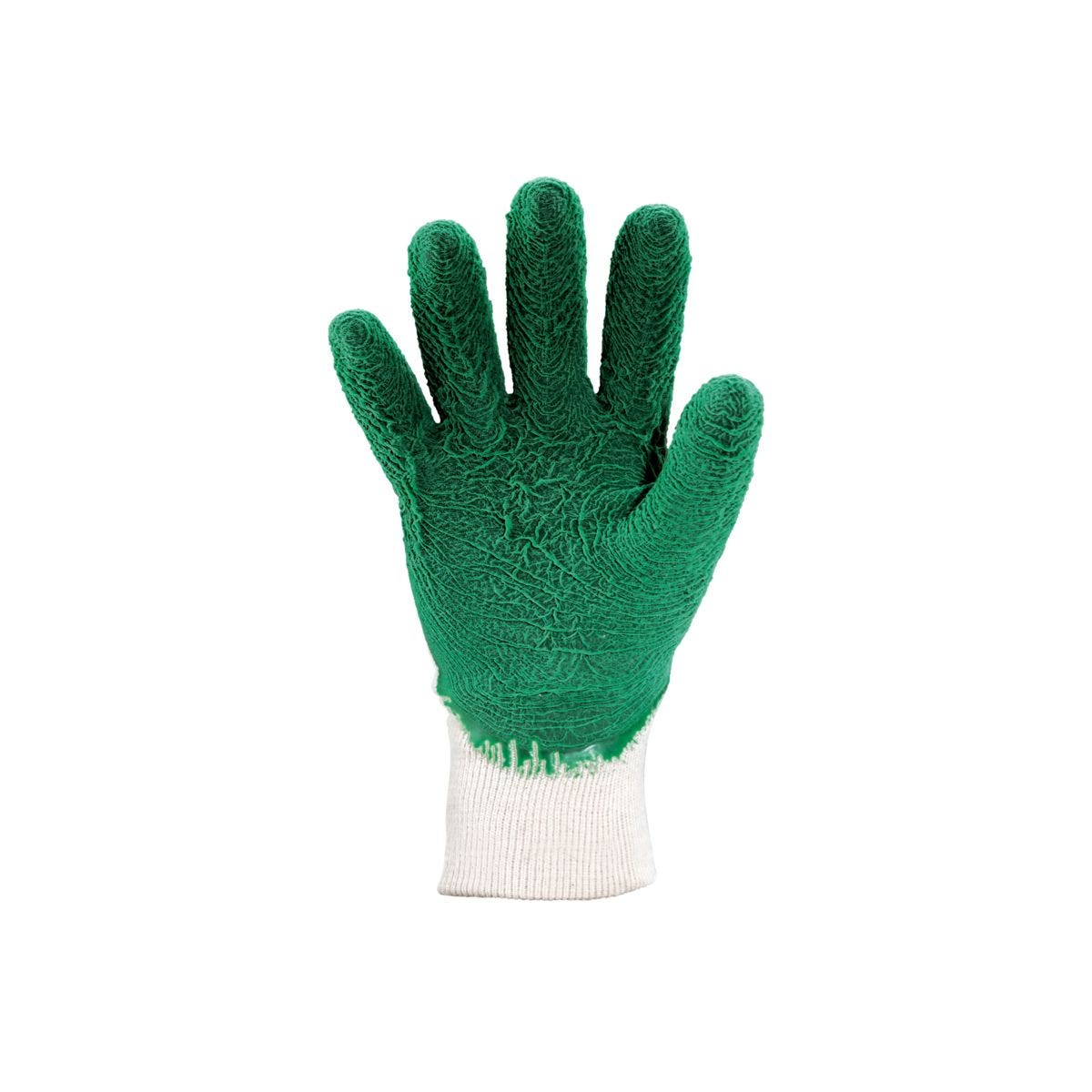 Gants latex crépé vert qualité supérieure - COVERGUARD - Taille S-7 1