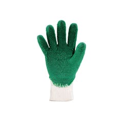 Gants latex crépé vert qualité supérieure - COVERGUARD - Taille XL-10 1