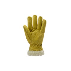Lot de 6 paires de gants ISLANDE fleur vachette fourré long.32cm - COVERGUARD - Taille XL-10 1