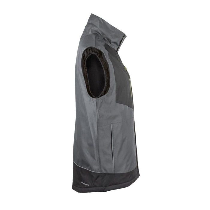 AZUKI Gilet Froid anthracite/noir Polyester Risptop + Polaire 300g/m² - Coverguard - Taille 2XL 1