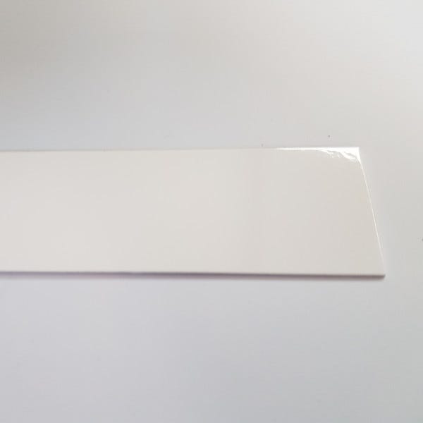 Crédence Aluminium Blanc Sécurité RAL 9003 B H 25 cm x L 100 cm 1