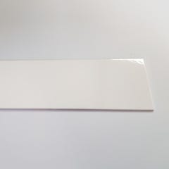 Crédence Aluminium Blanc Sécurité RAL 9003 B H 50 cm x L 80 cm 1