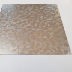 Fond de Hotte / Crédence Inox Austenite H 70 cm x L 110 cm de 0,8 mm 2
