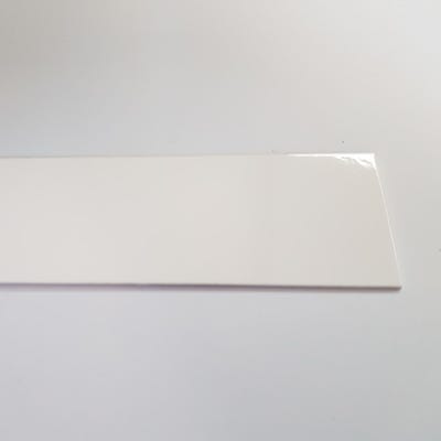 Crédence Composite Aspect INOX Brossé H 70 cm x L 110 cm ❘ Bricoman