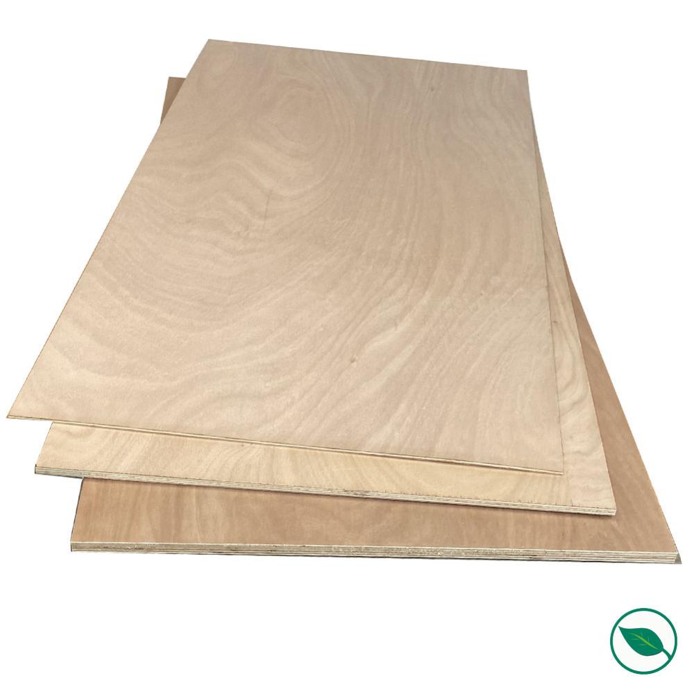 Panneau contreplaqué okoumé twin 1200 x 600 x 10 mm.