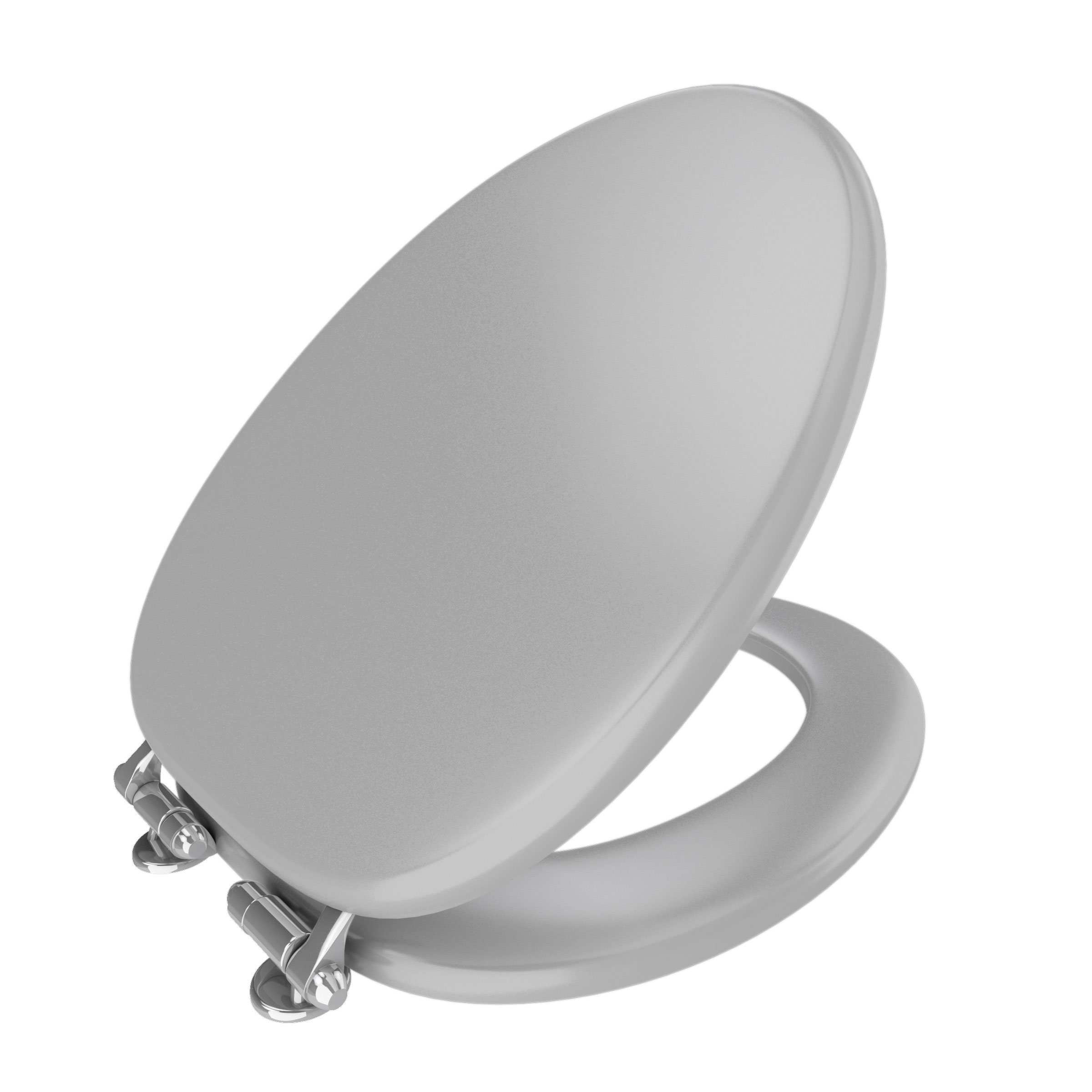 Abattant WC - MDF et Double frein de chute - SOFT GREY