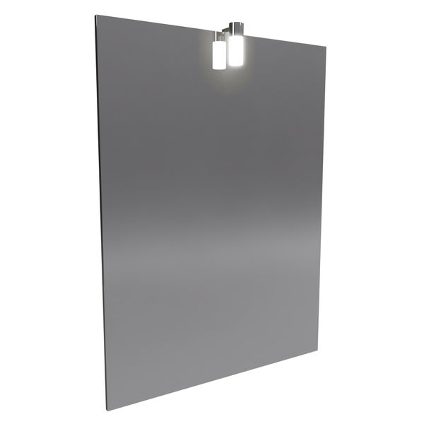 Miroir salle de bain LED auto-éclairant DOT 80x60cm 1