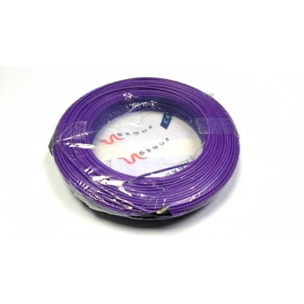 Nexans 01225052 Bobine de fil Electrique 2,5mm Violet Long 100m [ H07V U PASSEO 1 ] 1