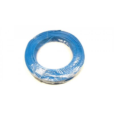 Nexans 01225057 Bobine de fil Electrique 2,5mm Bleu Long 100m [ H07V U PASSEO 1 ] 1