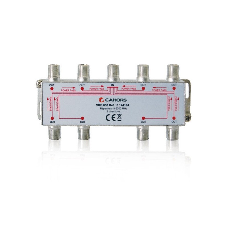 Visiosat Maec - 0144886R13 - Repartiteur 8 WAY SPLITTER 5-2400MHz
