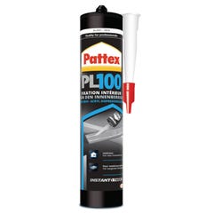 Colle mastic de fixation acrylique PL100 de PATTEX 0