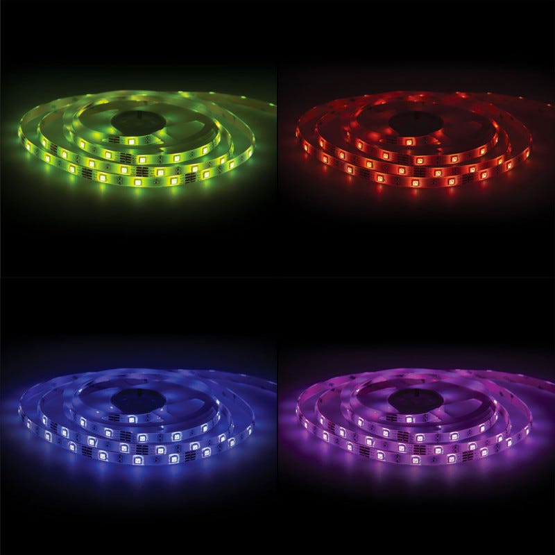 Xanlite - Ruban LED RVB (kit complet) - 5m - multicolor - LSBK5RVB 3