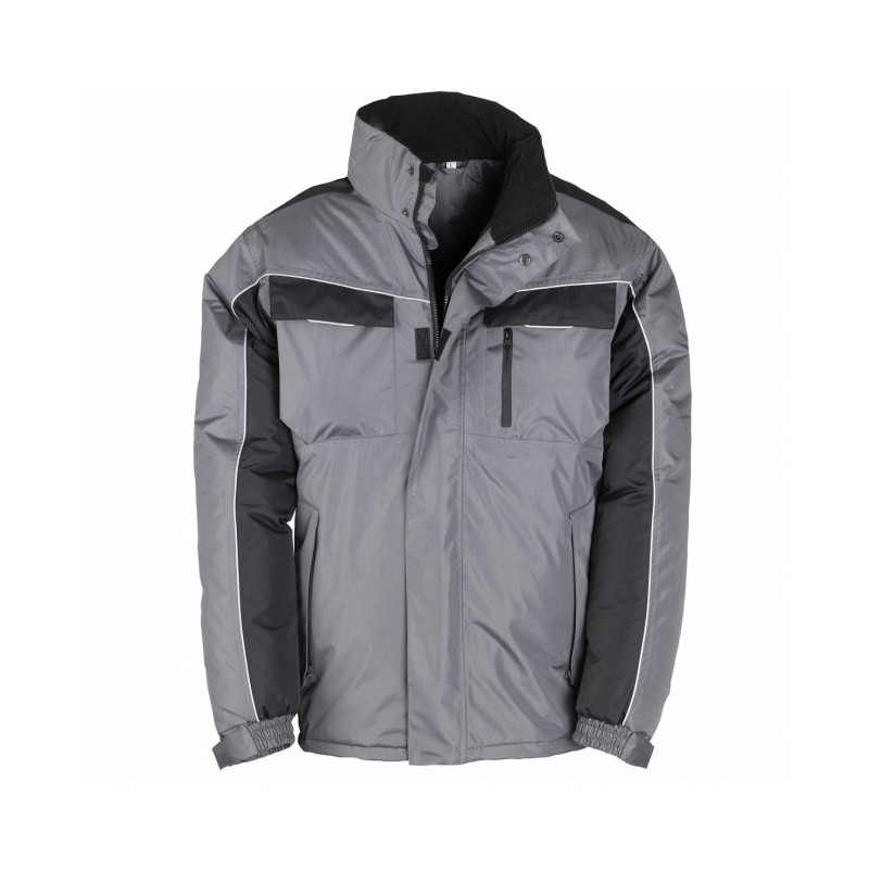 Parka rembourré SMART gris-noir KAPRIOL - Taille: L