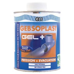 Colle PVC GEBSOPLAST Gel Plus 500ml - GEB - 504749