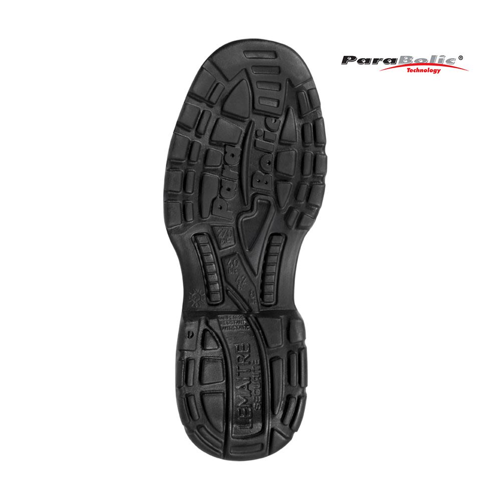 Chaussure de sécurité hautes en cuir pull-up SOLANO S3 CI SRC brun/noir P41 - LEMAITRE SECURITE - SOLNS30BF-41 1