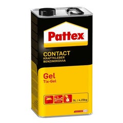 Colle néoprène contact gel bidon 4,25kg - PATTEX - 1419285