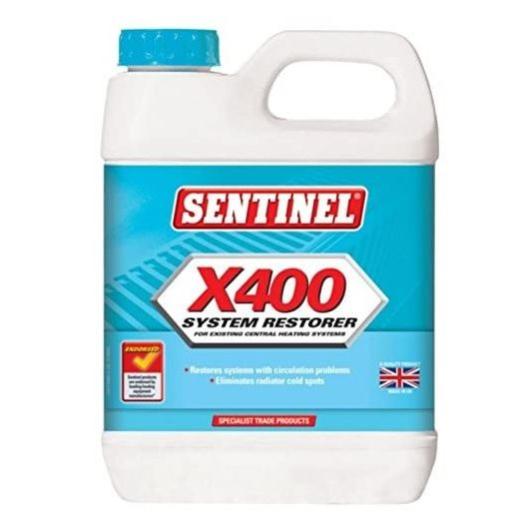 Désembouant pour chauffage central X400 bidon de 1L - SENTINEL - X400L-12X1L-EXPB