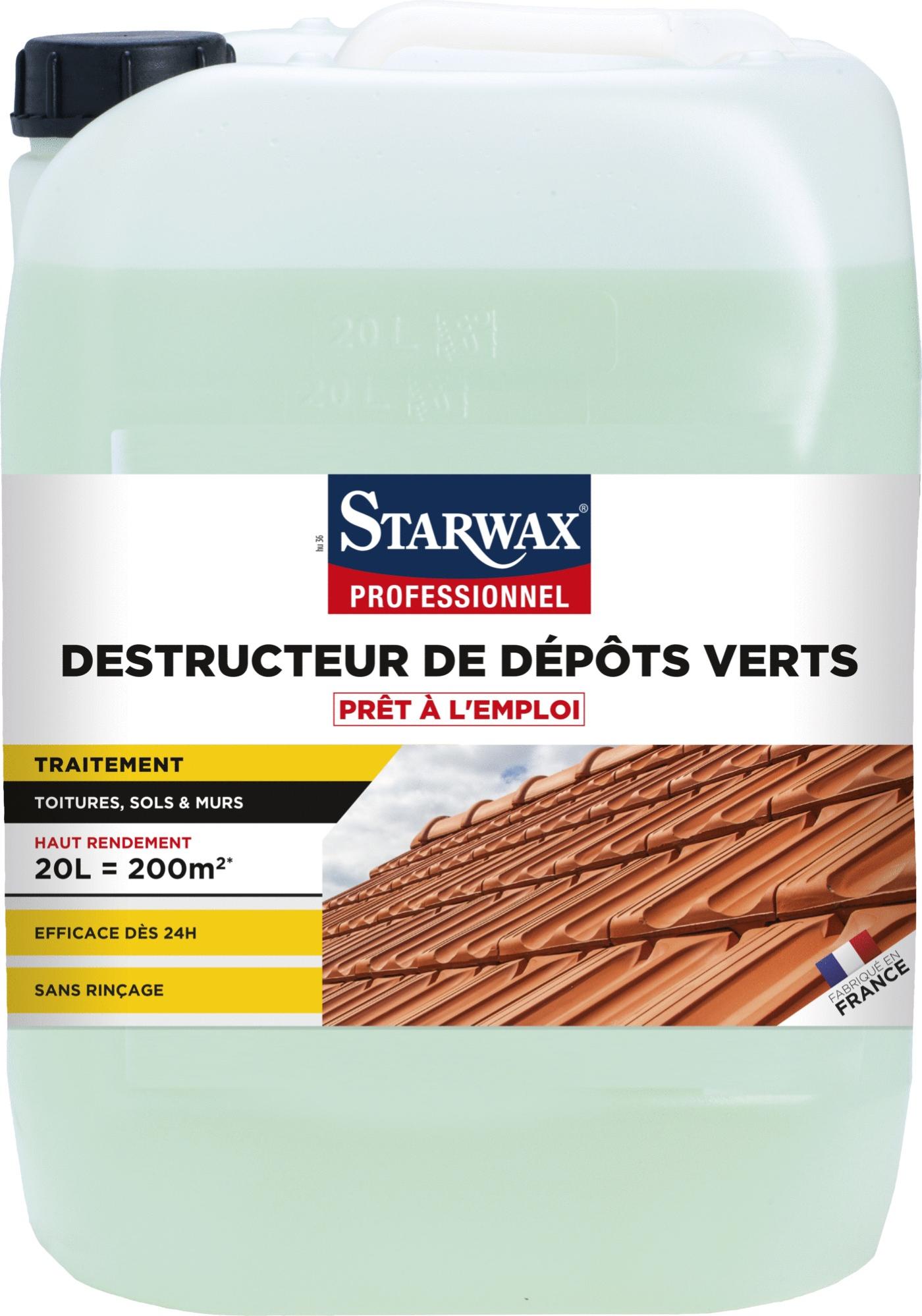 Destructeur de dépôts verts Pro - STARWAX - 5033