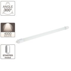 Xanlite - Tube à LED, culot G13, 9W cons. (18W eq.), lumière blanc neutre - TU60900CW 1