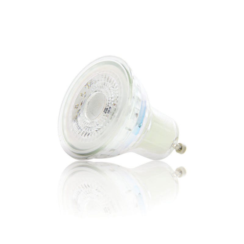 Xanlite - Lot x5 Ampoules LED spot, culot GU10, conso 4,8 W, eq. 50 W, blanc neutre - PACK5RCXG50SCW 3