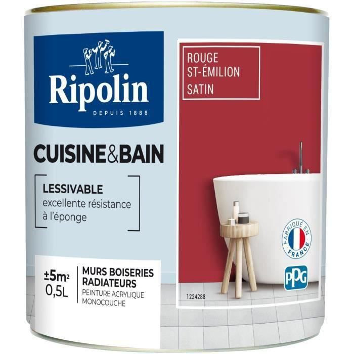 Ripolin Peinture Cuisine Et Bain 0,5l