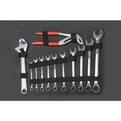 Valise Trolley + 136 outils - SAM OUTILLAGE 1