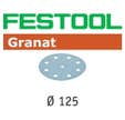 Abrasifs FESTOOL STF D125/8 P60 GR - Boite de 10 - 497146