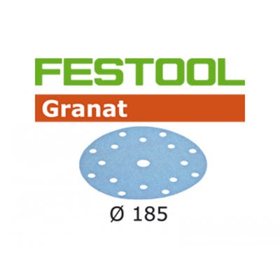 Abrasifs FESTOOL STF D185/16 P180 GR - Boite de 100 - 497188