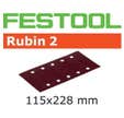 Abrasifs FESTOOL STF 115X228 P100 RU2 - Boite de 50 - 499033