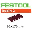 Abrasifs FESTOOL STF 93X178/8 P60 RU2 - Boite de 50 - 499062