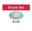 Abrasif maillé STF Ø225 mm Grain 80 GR NET/25 Granat Net (25 pcs) - FESTOOL 203312