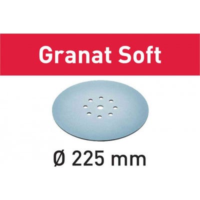 Abrasif stf d225 granat soft festool - grain 320 - 25 pièces - 204227