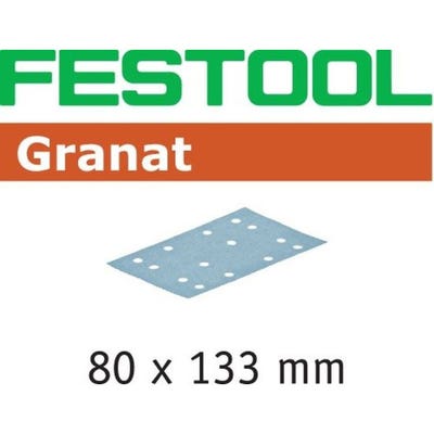 Abrasifs FESTOOL STF 80x133 P150 GR - Boite de 100 - 497121