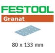 Abrasifs FESTOOL STF 80x133 P40 GR50 - Boite de 50 - 497117