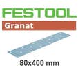 Abrasifs FESTOOL STF 80x400 P80 GR - Boite de 50 - 497159