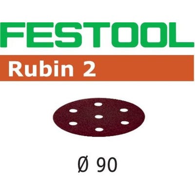 Abrasifs FESTOOL STF D90/6 P80 RU2 - Boite de 50 - 499079