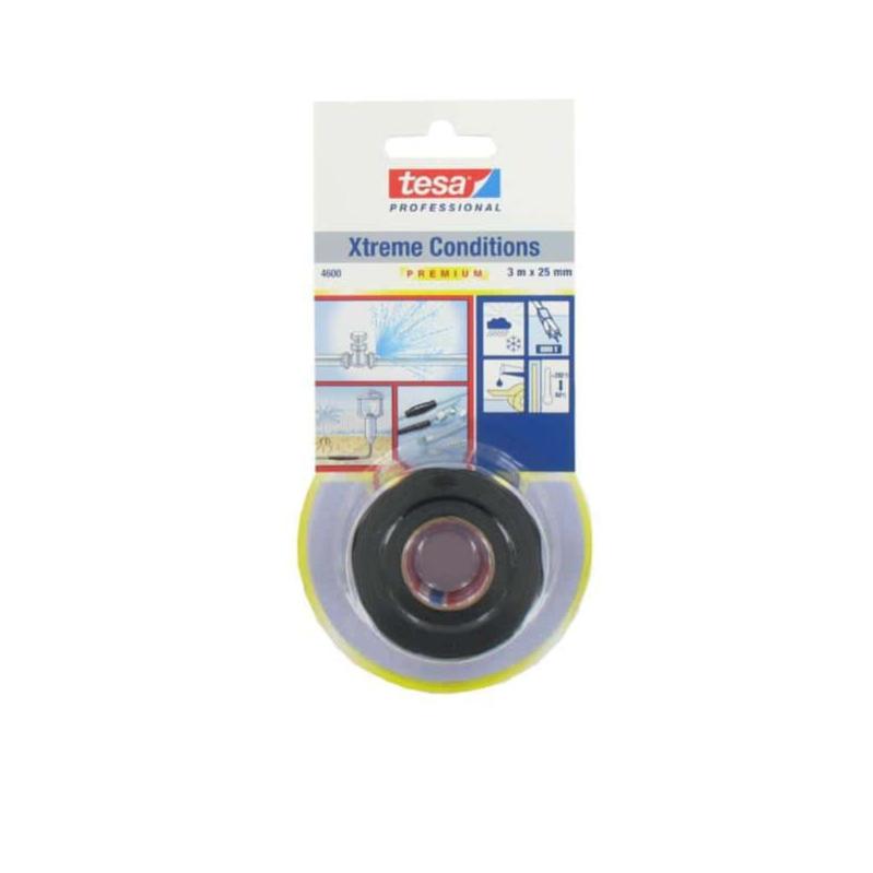 Auto-amalgamant TESA Xtreme Conditions 4600 noir 25mm x 3m