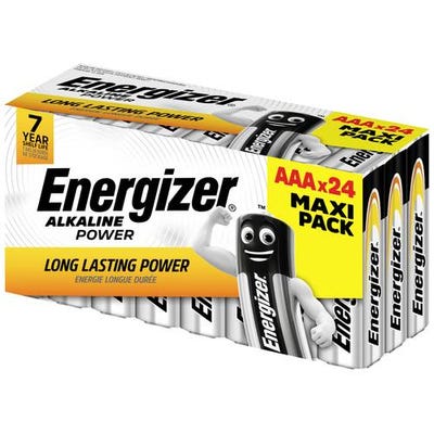 Pile LR3 (AAA) alcaline(s) Energizer Power 1.5 V 24 pc(s) 0